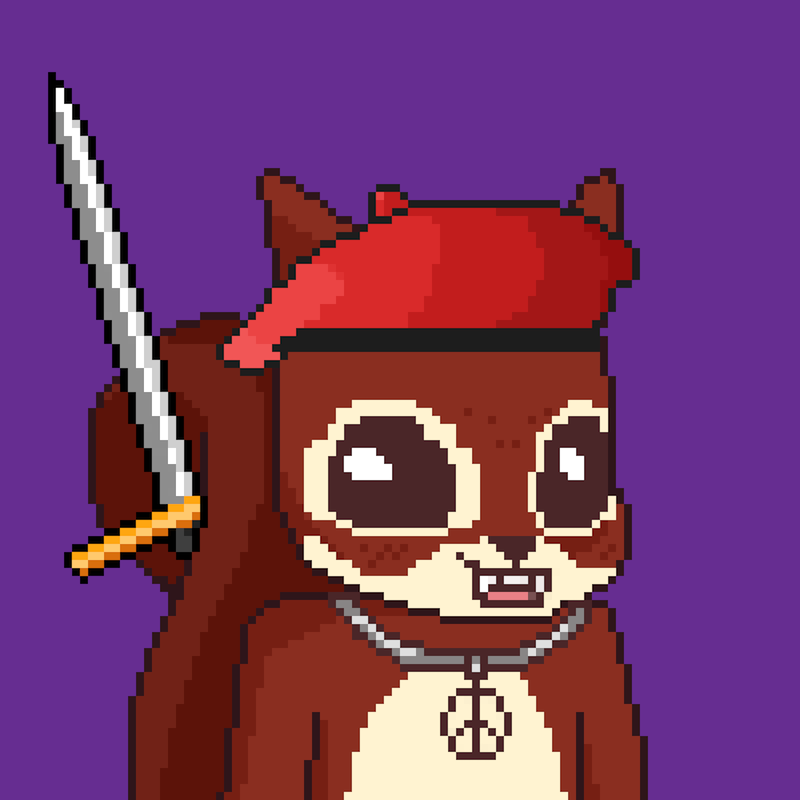 Pixel Squirrels #250